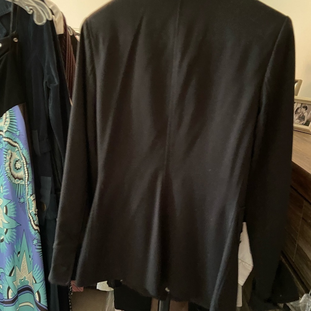Black Double Zip Jacket- Size Small - image 7